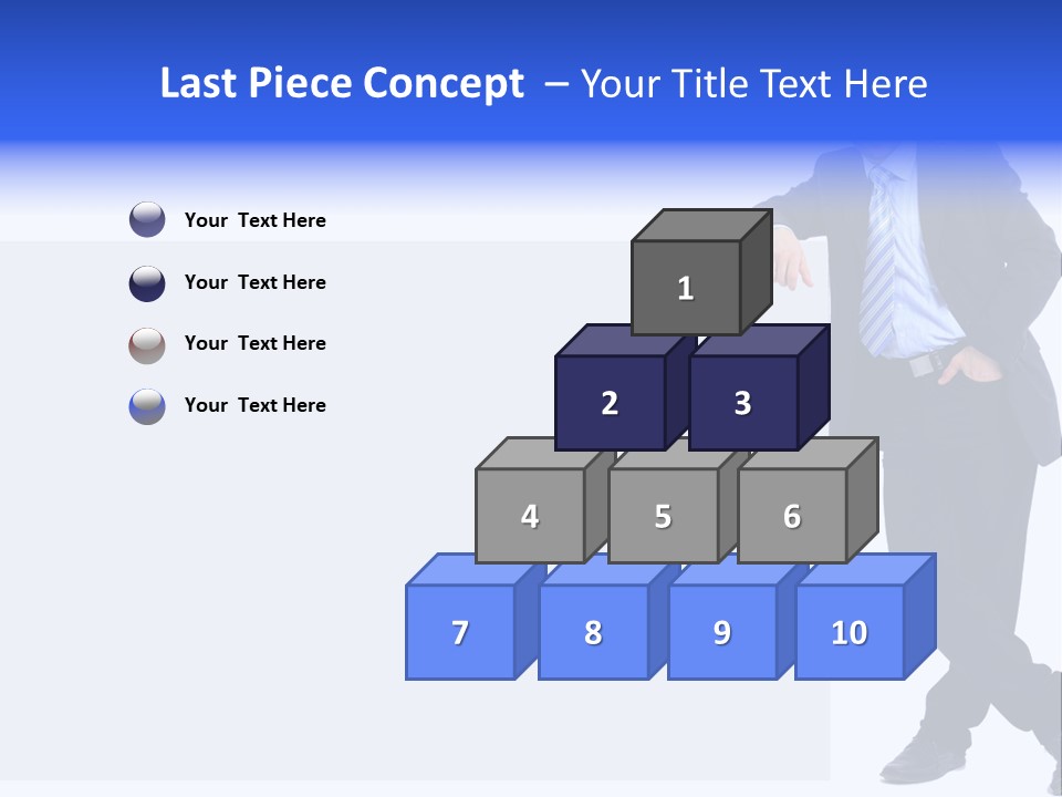 Person Looking Happy PowerPoint Template