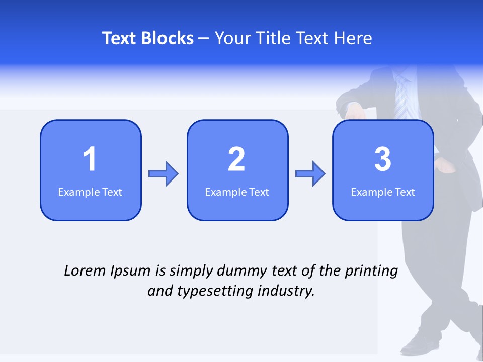 Person Looking Happy PowerPoint Template