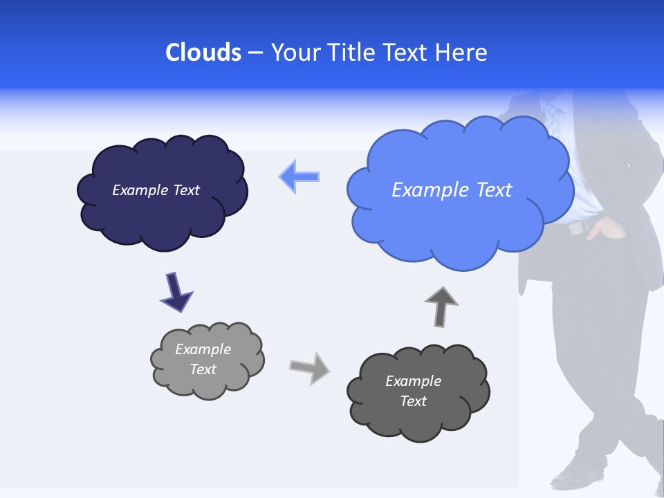 Person Looking Happy PowerPoint Template