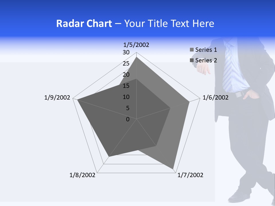 Person Looking Happy PowerPoint Template