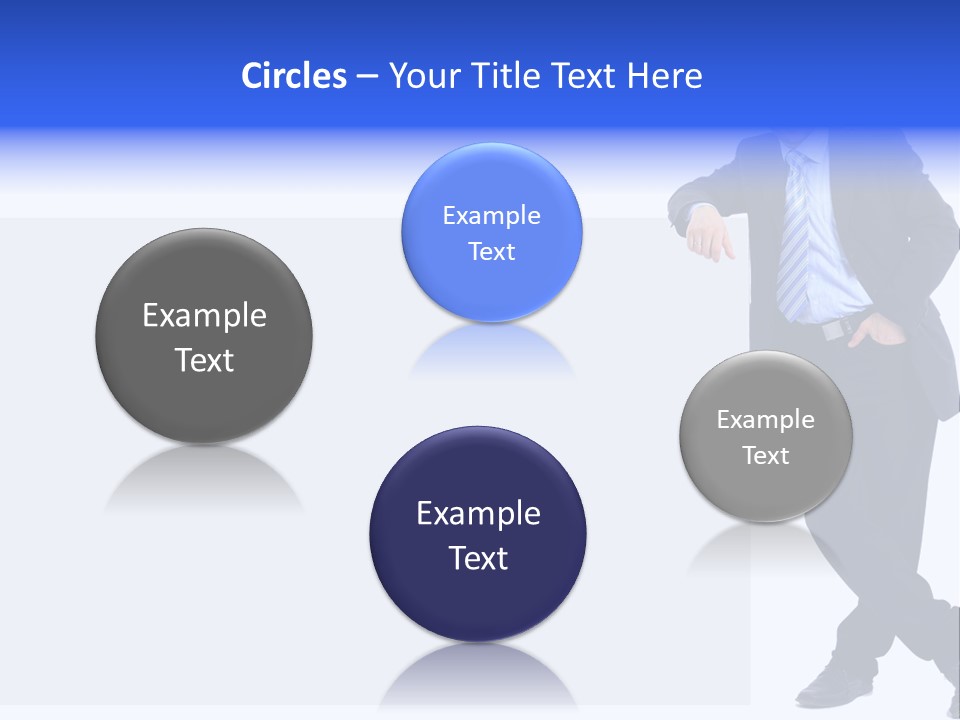 Person Looking Happy PowerPoint Template