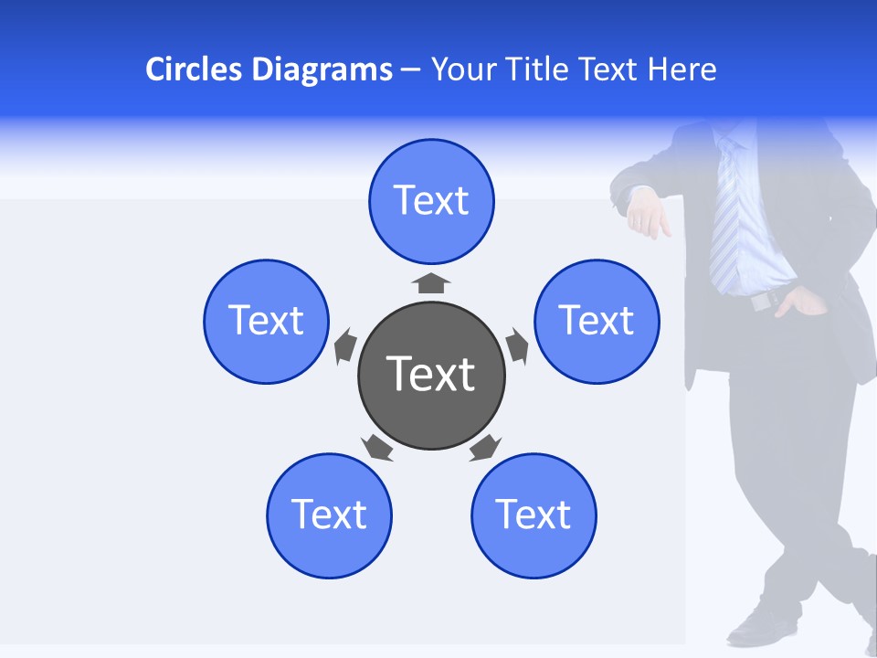 Person Looking Happy PowerPoint Template
