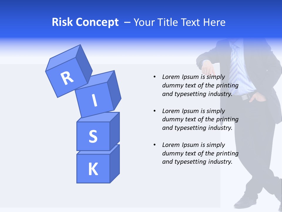 Person Looking Happy PowerPoint Template