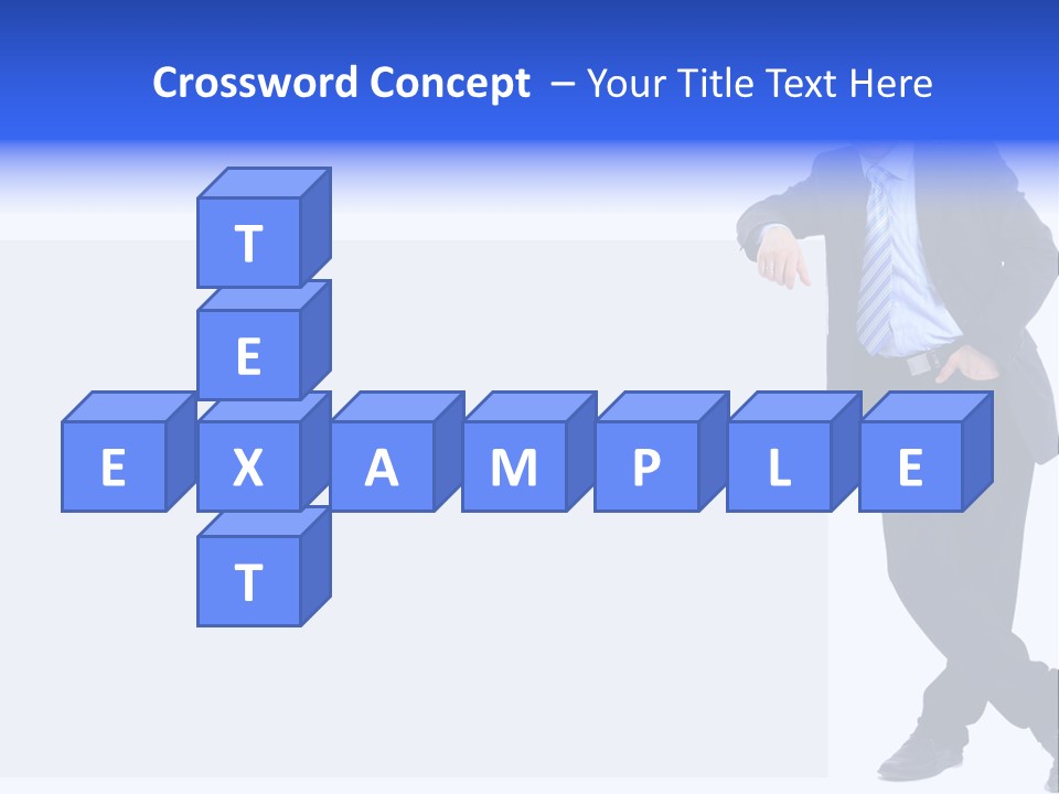 Person Looking Happy PowerPoint Template