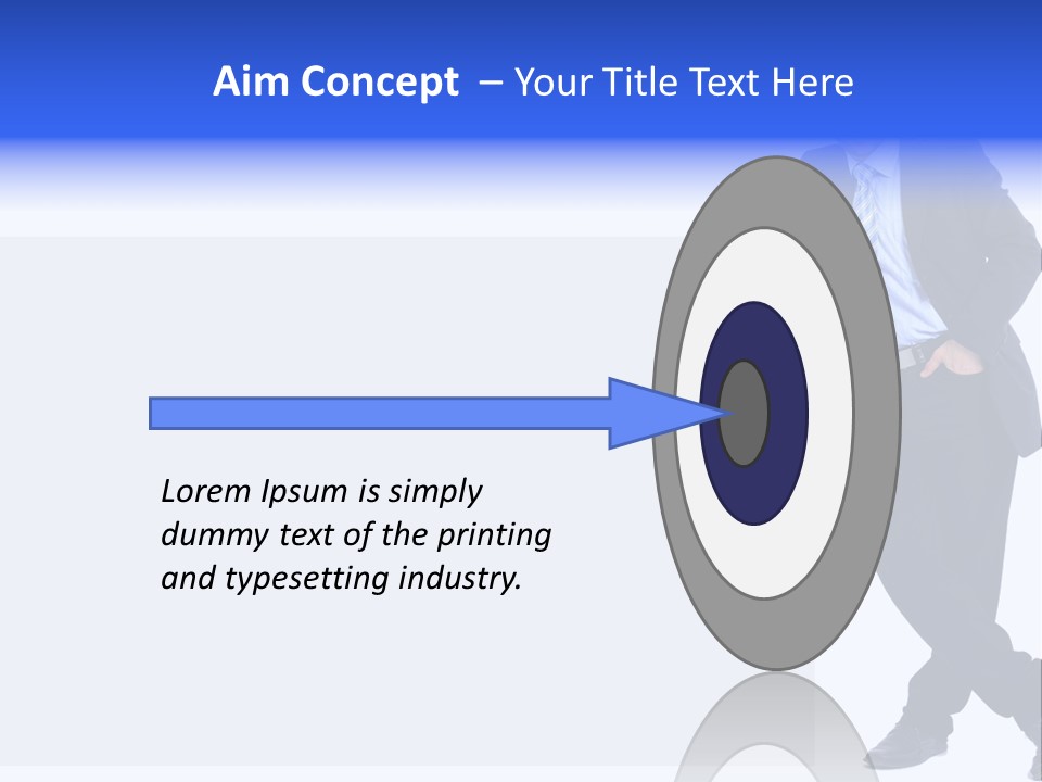 Person Looking Happy PowerPoint Template