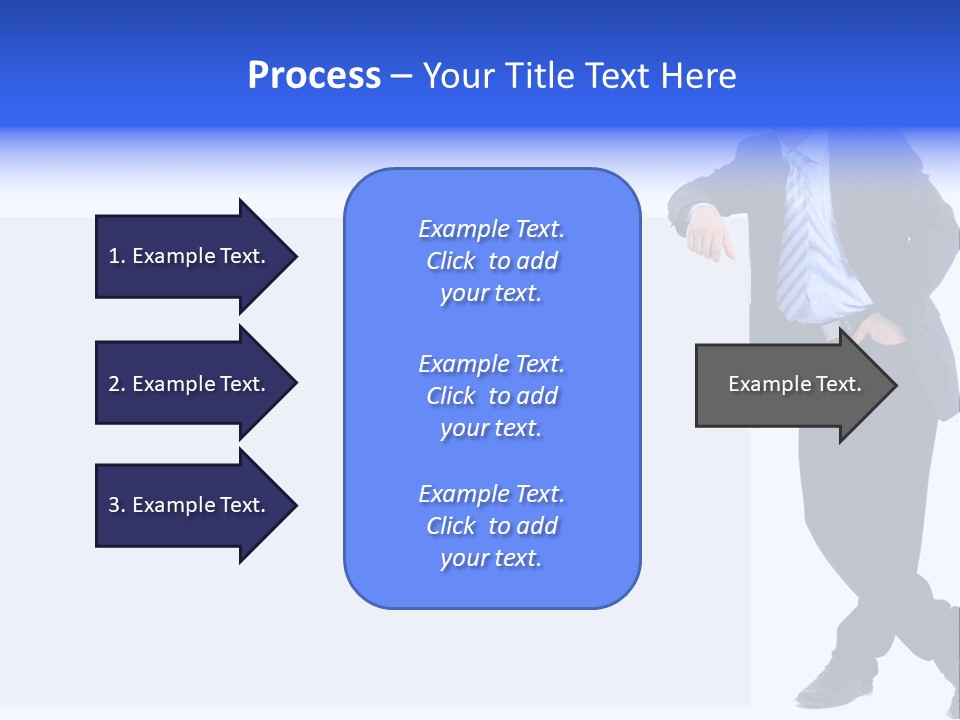 Person Looking Happy PowerPoint Template