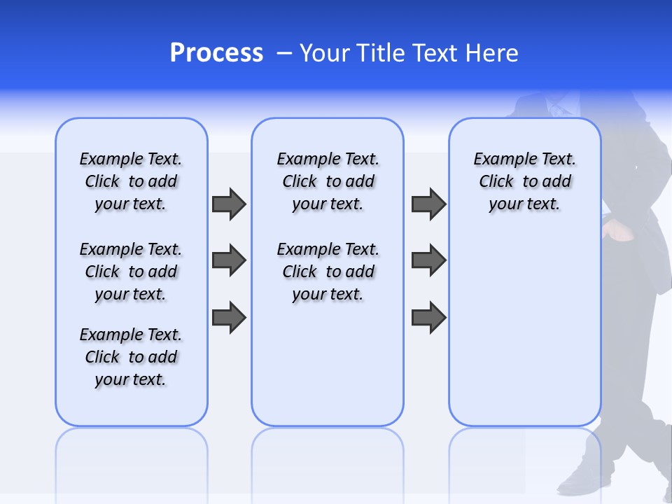 Person Looking Happy PowerPoint Template