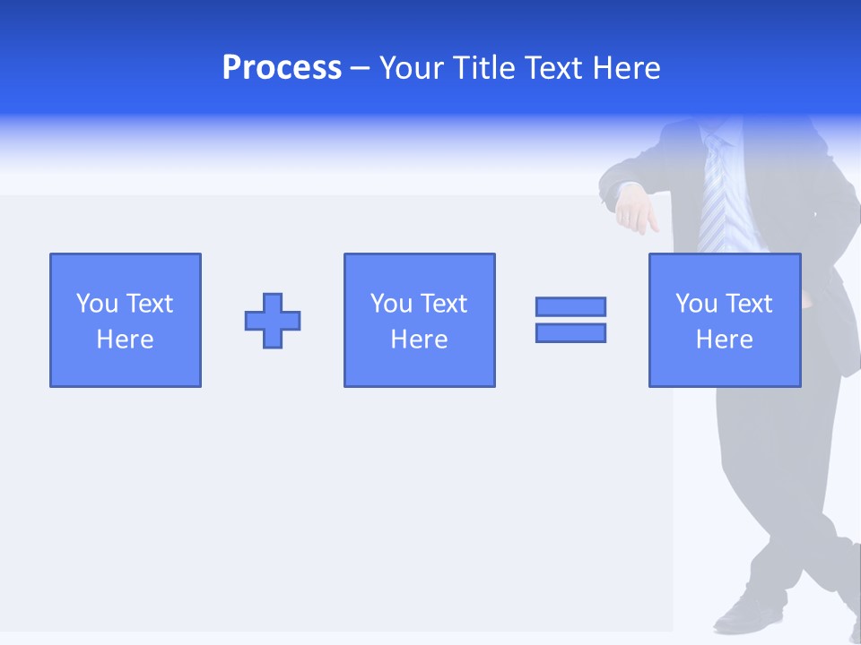 Person Looking Happy PowerPoint Template