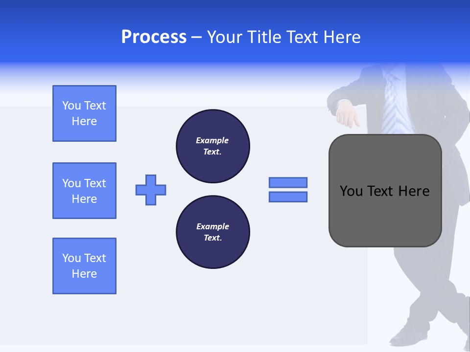 Person Looking Happy PowerPoint Template