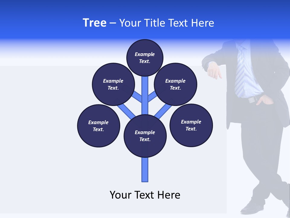 Person Looking Happy PowerPoint Template