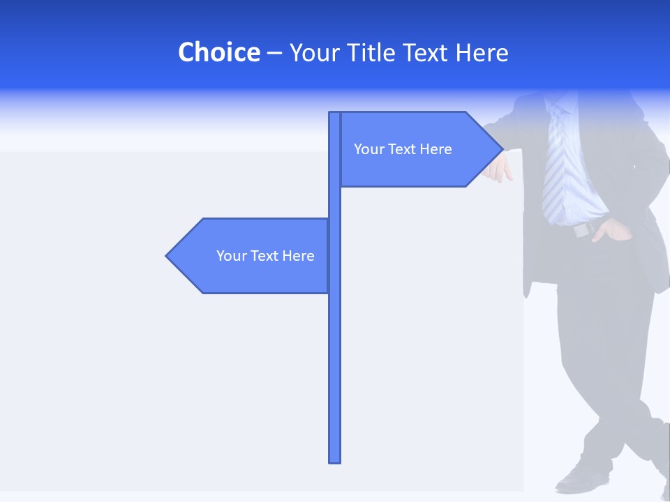 Person Looking Happy PowerPoint Template