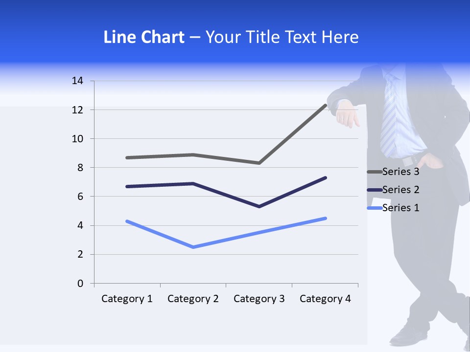 Person Looking Happy PowerPoint Template