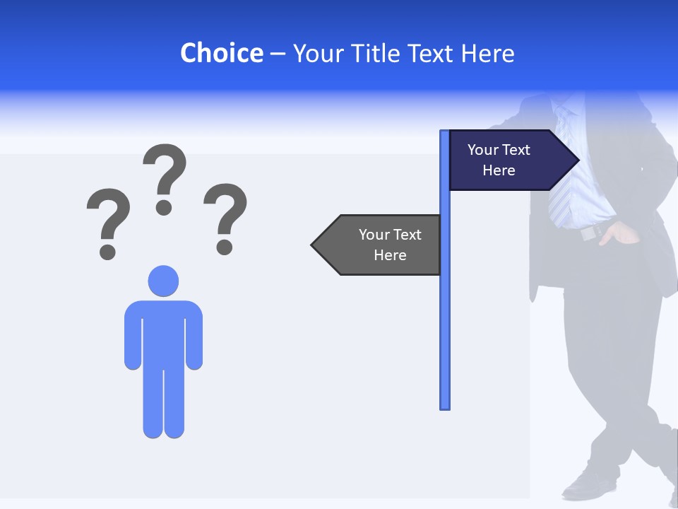 Person Looking Happy PowerPoint Template