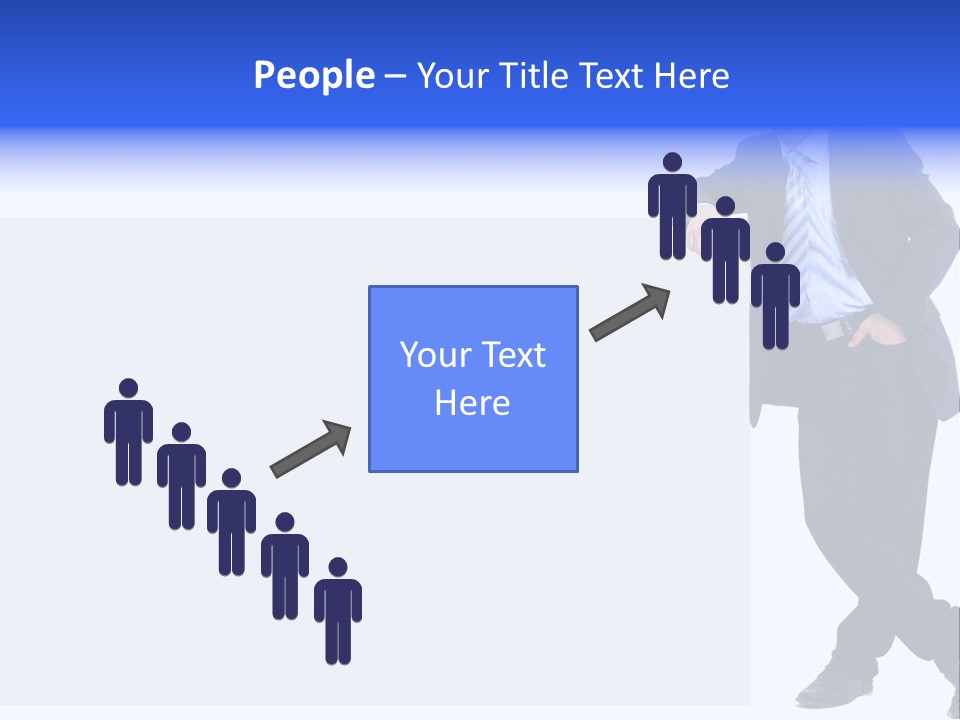 Person Looking Happy PowerPoint Template