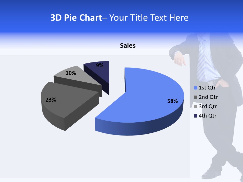 Person Looking Happy PowerPoint Template
