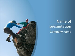 Adult Help Risk PowerPoint Template