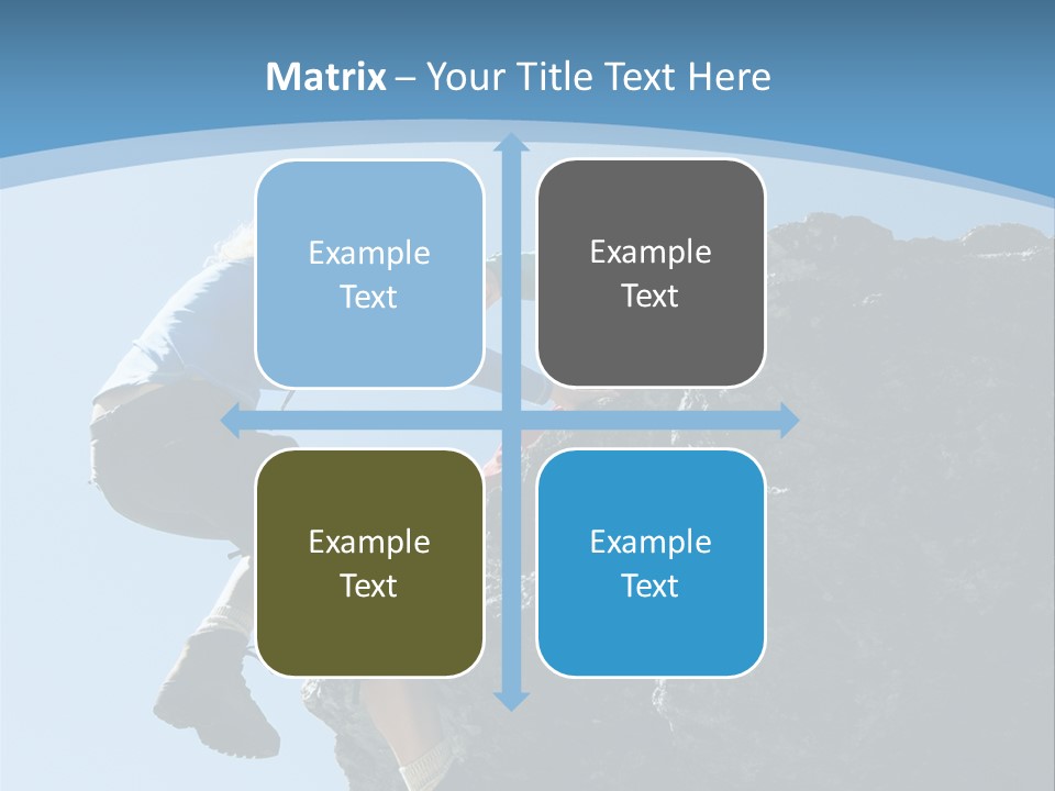 Adult Help Risk PowerPoint Template