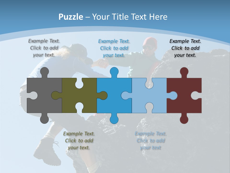 Adult Help Risk PowerPoint Template