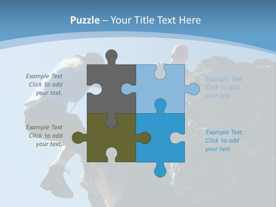 Adult Help Risk PowerPoint Template