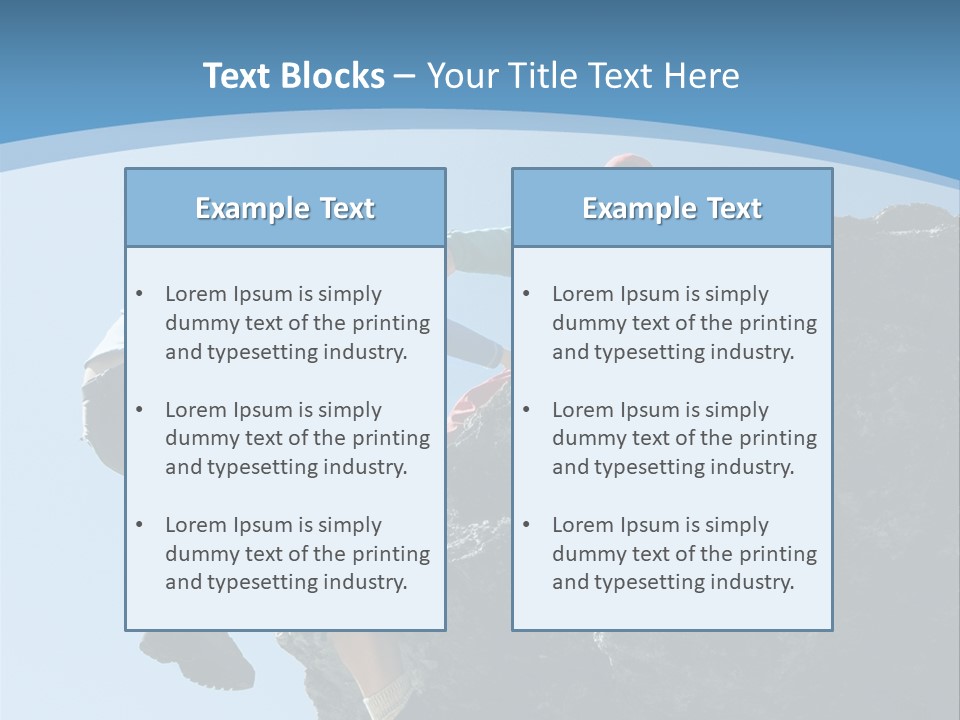 Adult Help Risk PowerPoint Template