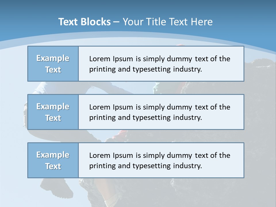 Adult Help Risk PowerPoint Template