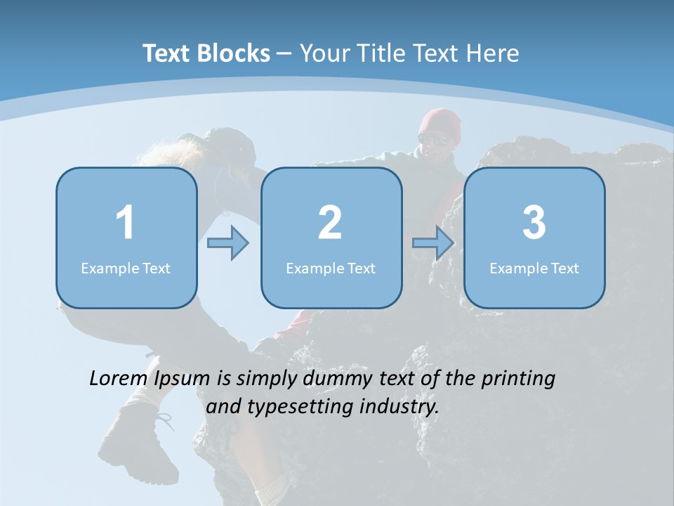 Adult Help Risk PowerPoint Template