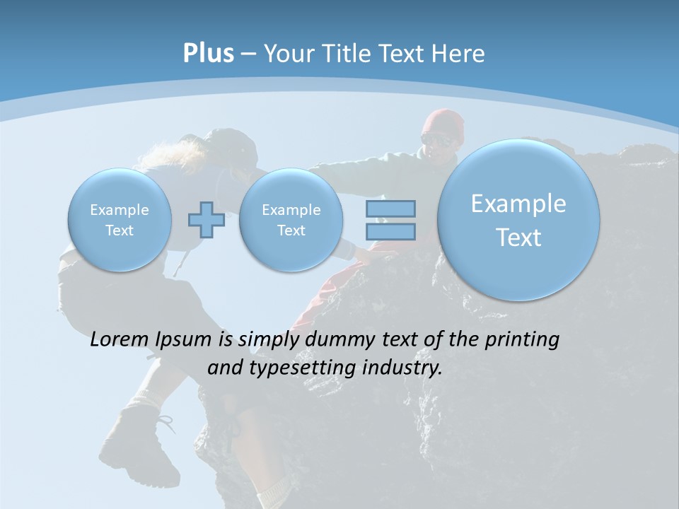 Adult Help Risk PowerPoint Template