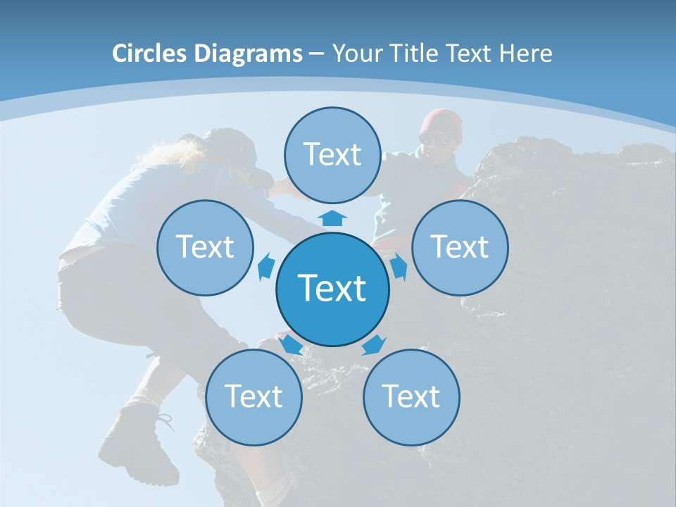 Adult Help Risk PowerPoint Template