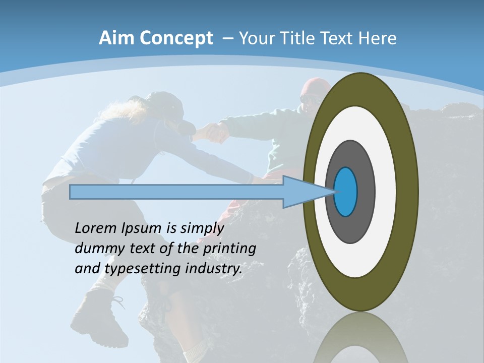 Adult Help Risk PowerPoint Template