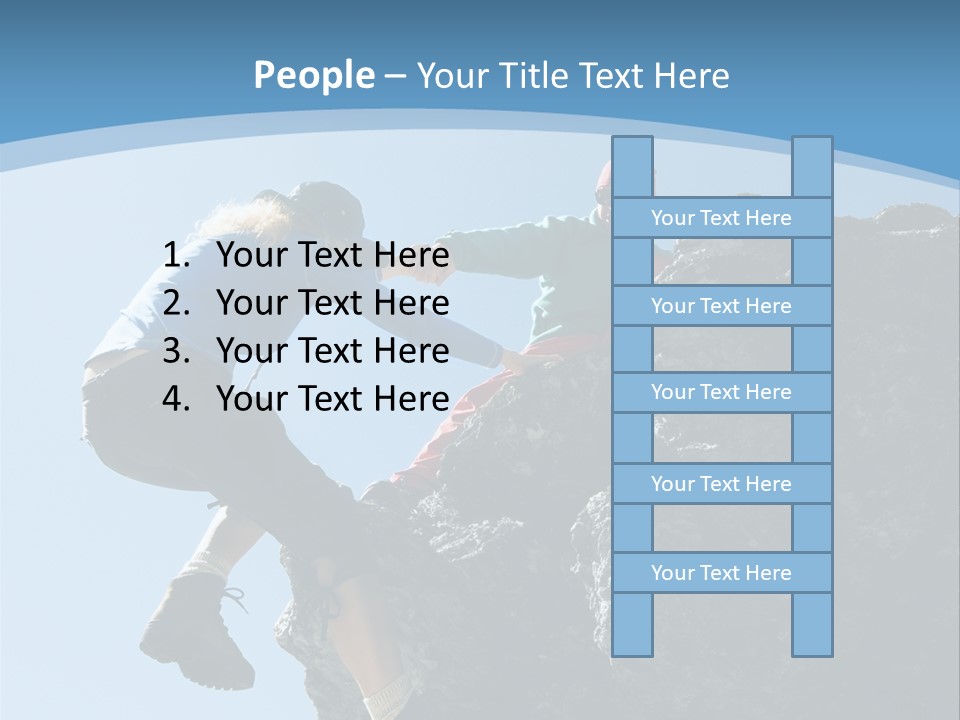 Adult Help Risk PowerPoint Template