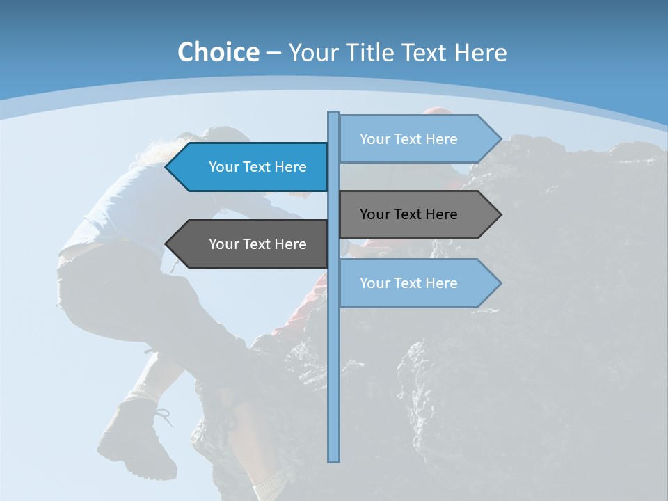 Adult Help Risk PowerPoint Template