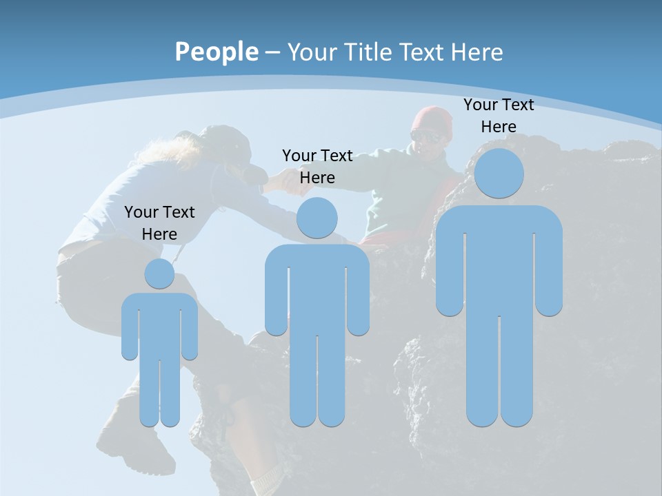 Adult Help Risk PowerPoint Template