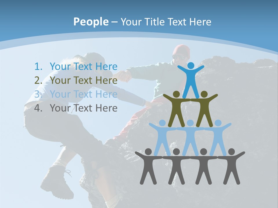 Adult Help Risk PowerPoint Template