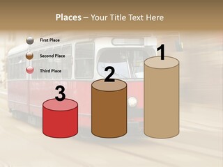 Vintage Train Cityscape PowerPoint Template