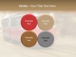 Vintage Train Cityscape PowerPoint Template