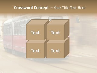 Vintage Train Cityscape PowerPoint Template