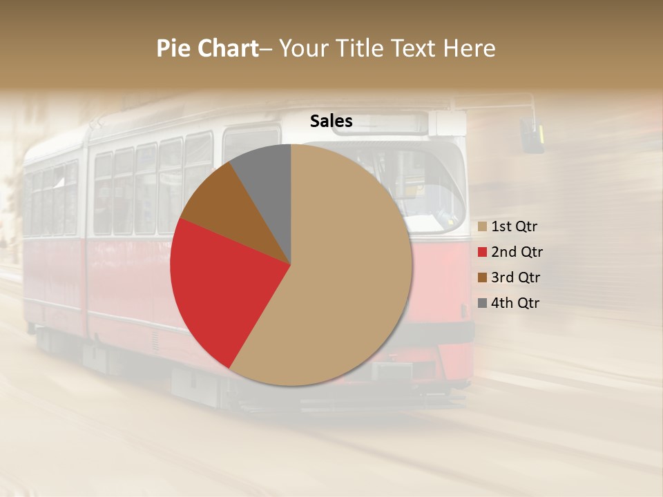 Vintage Train Cityscape PowerPoint Template