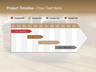 Vintage Train Cityscape PowerPoint Template