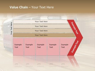 Vintage Train Cityscape PowerPoint Template