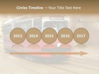 Vintage Train Cityscape PowerPoint Template