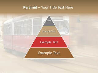 Vintage Train Cityscape PowerPoint Template