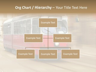 Vintage Train Cityscape PowerPoint Template