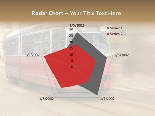 Vintage Train Cityscape PowerPoint Template