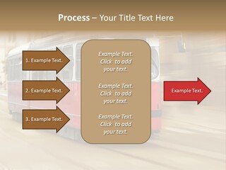 Vintage Train Cityscape PowerPoint Template