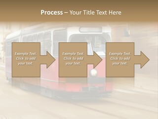 Vintage Train Cityscape PowerPoint Template