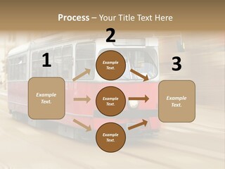 Vintage Train Cityscape PowerPoint Template