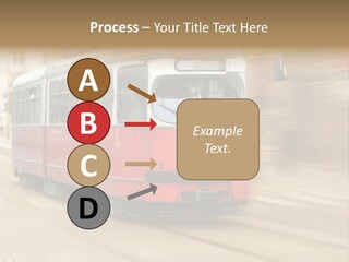Vintage Train Cityscape PowerPoint Template