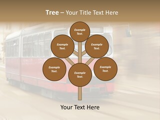 Vintage Train Cityscape PowerPoint Template