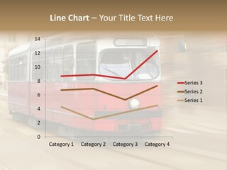 Vintage Train Cityscape PowerPoint Template