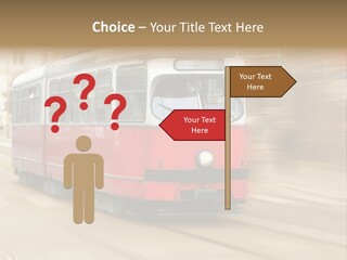 Vintage Train Cityscape PowerPoint Template